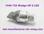 7440 Wedge T20-HP 6 LED 